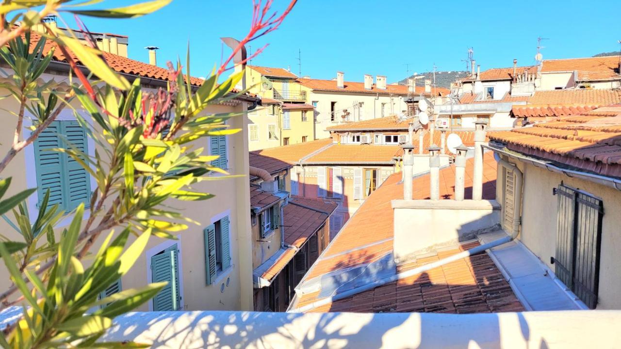 Ze Perfect Place - Appartement De Charme Nicois - 2 Chb & 2 Sdb - Ac - Terrasse - Vieux Nice Buitenkant foto