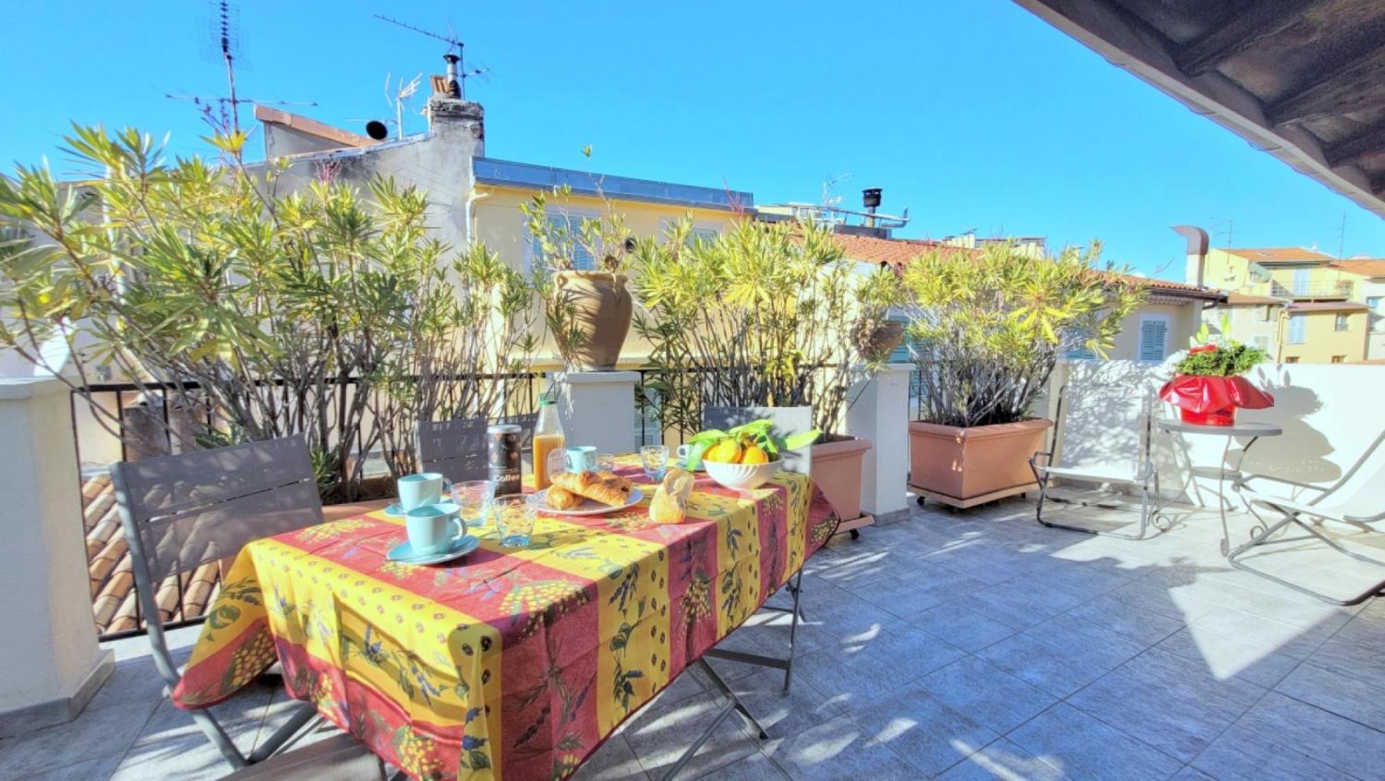Ze Perfect Place - Appartement De Charme Nicois - 2 Chb & 2 Sdb - Ac - Terrasse - Vieux Nice Buitenkant foto