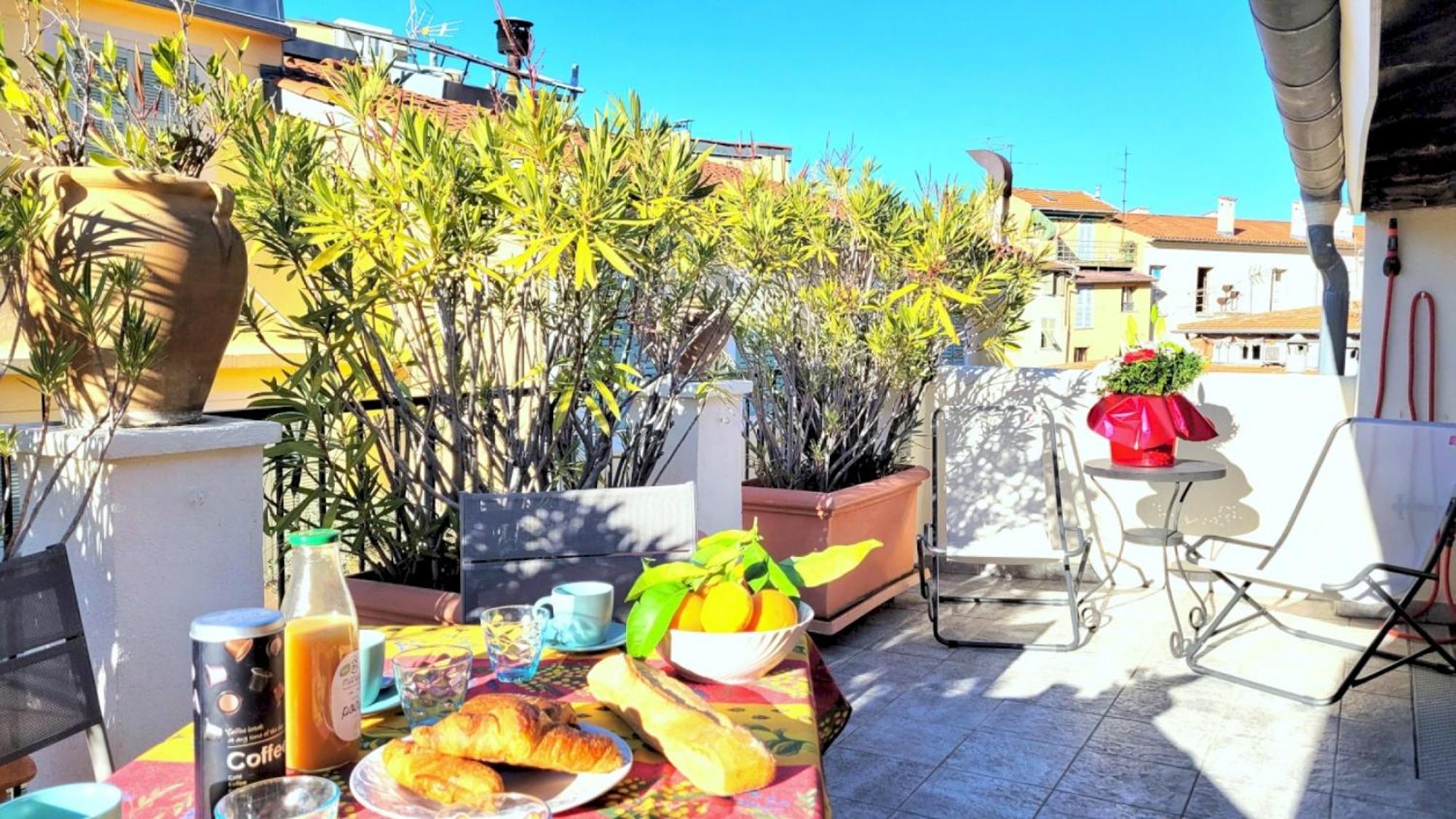 Ze Perfect Place - Appartement De Charme Nicois - 2 Chb & 2 Sdb - Ac - Terrasse - Vieux Nice Buitenkant foto